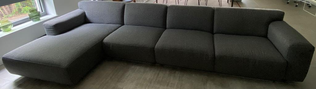 Salon avec chaise longue, Enlèvement, Comme neuf, Tissus, Modern