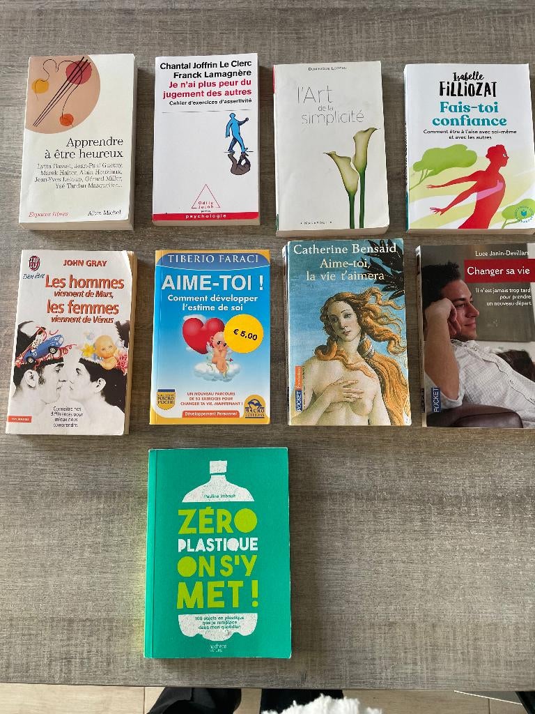 Lot de 17 livres sur le développement personnel, Enlèvement, Utilisé