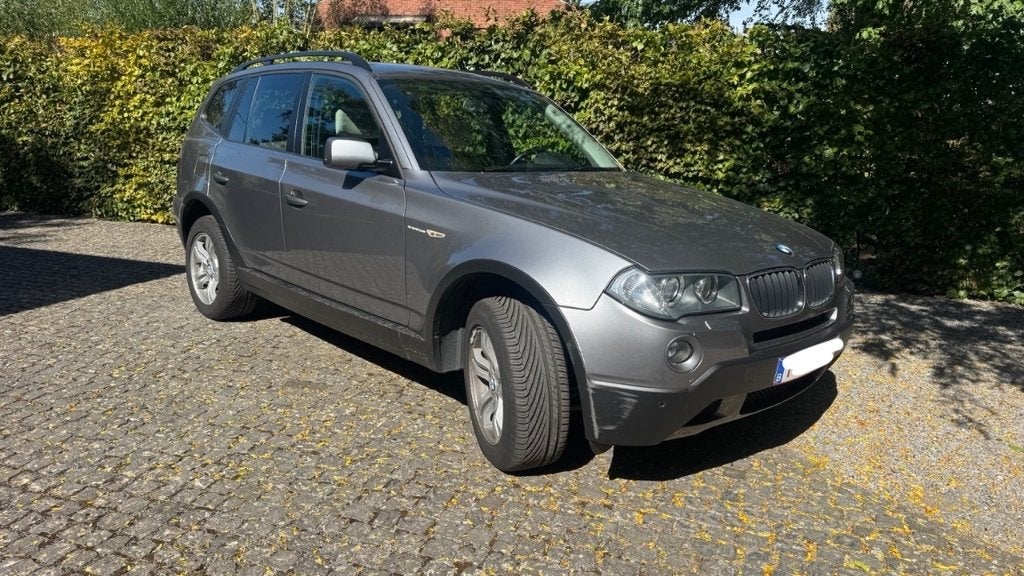 BMW X3 xDrive20d - 2009 - 115.000km, Autos, Cuir, Achat, Beige, Diesel