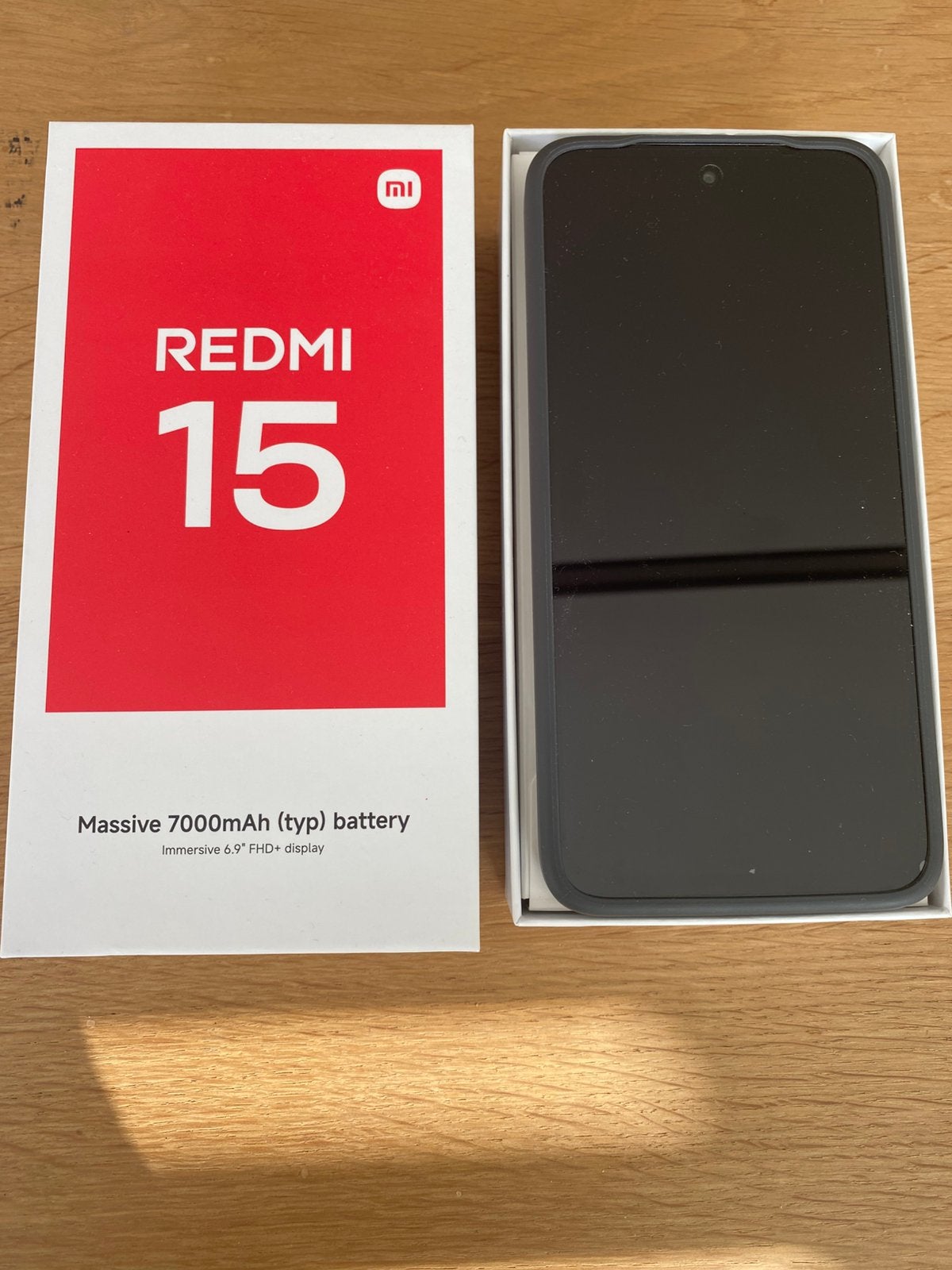 Smartphone XIAOMI REDMI 15 6/128 GB Black, Télécoms, Téléphonie mobile | Marques Autre, Enlèvement, Comme neuf