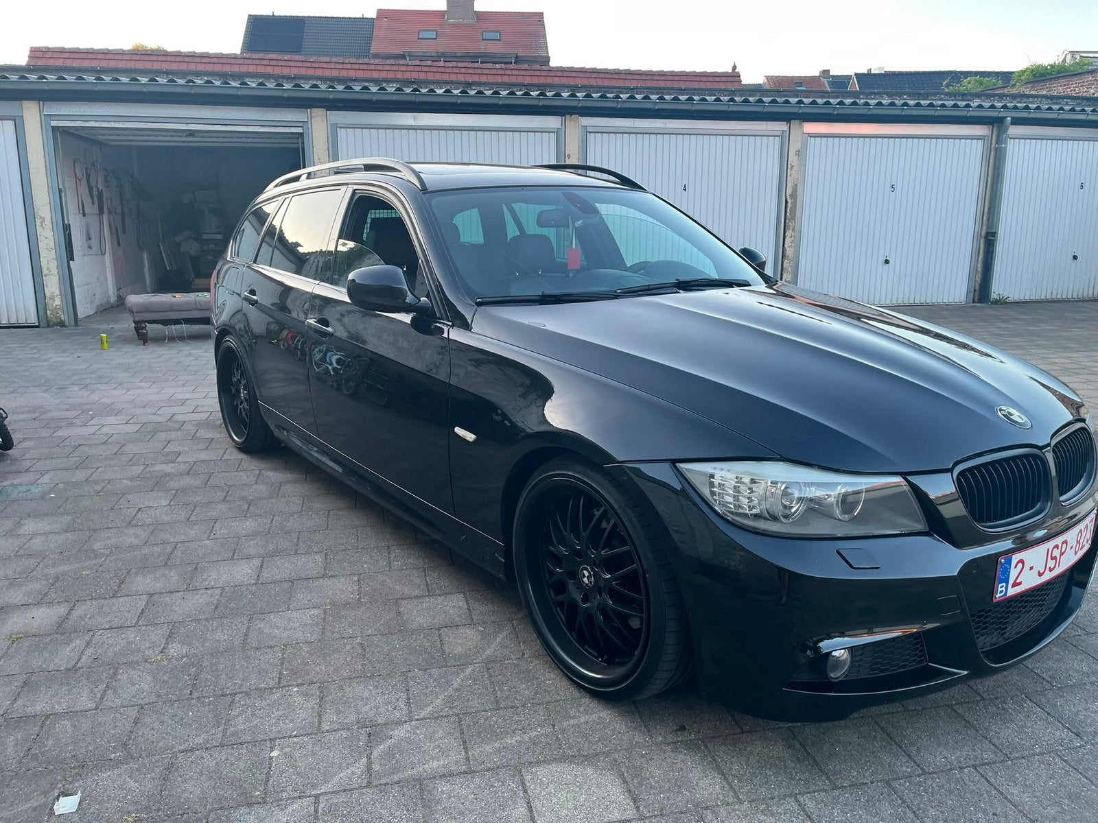 325d m pakket, Auto's, BMW, Automaat, Achterwielaandrijving, Zwart, Parkeersensor