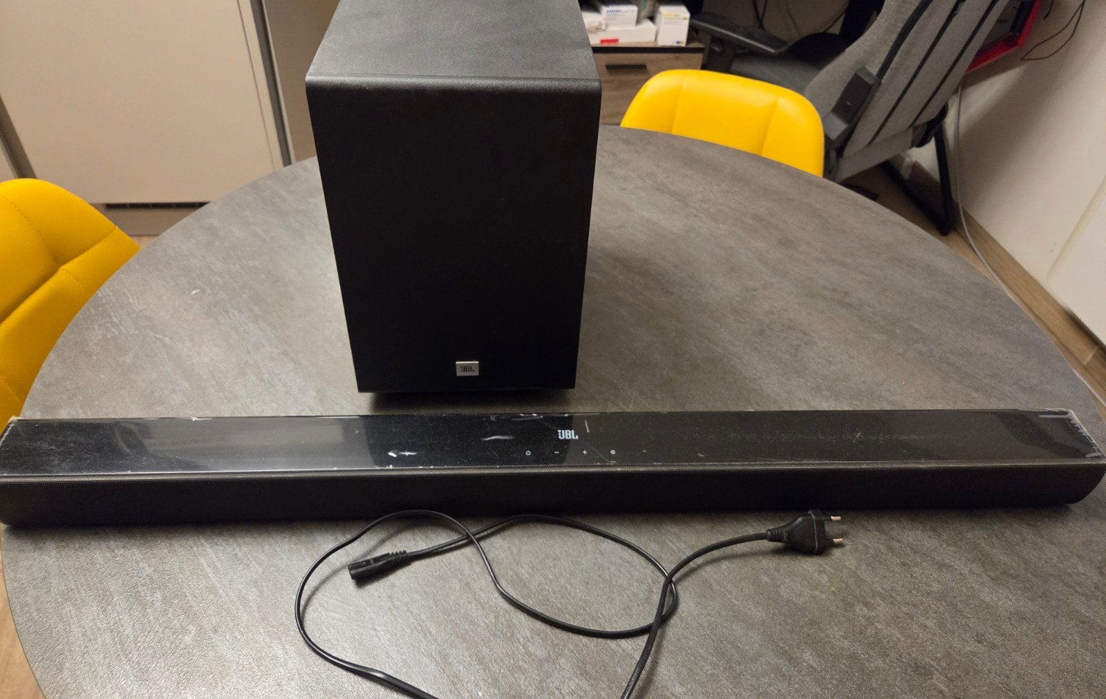 barre de son + sub JBL, Enlèvement, Avec subwoofer externe, Comme neuf