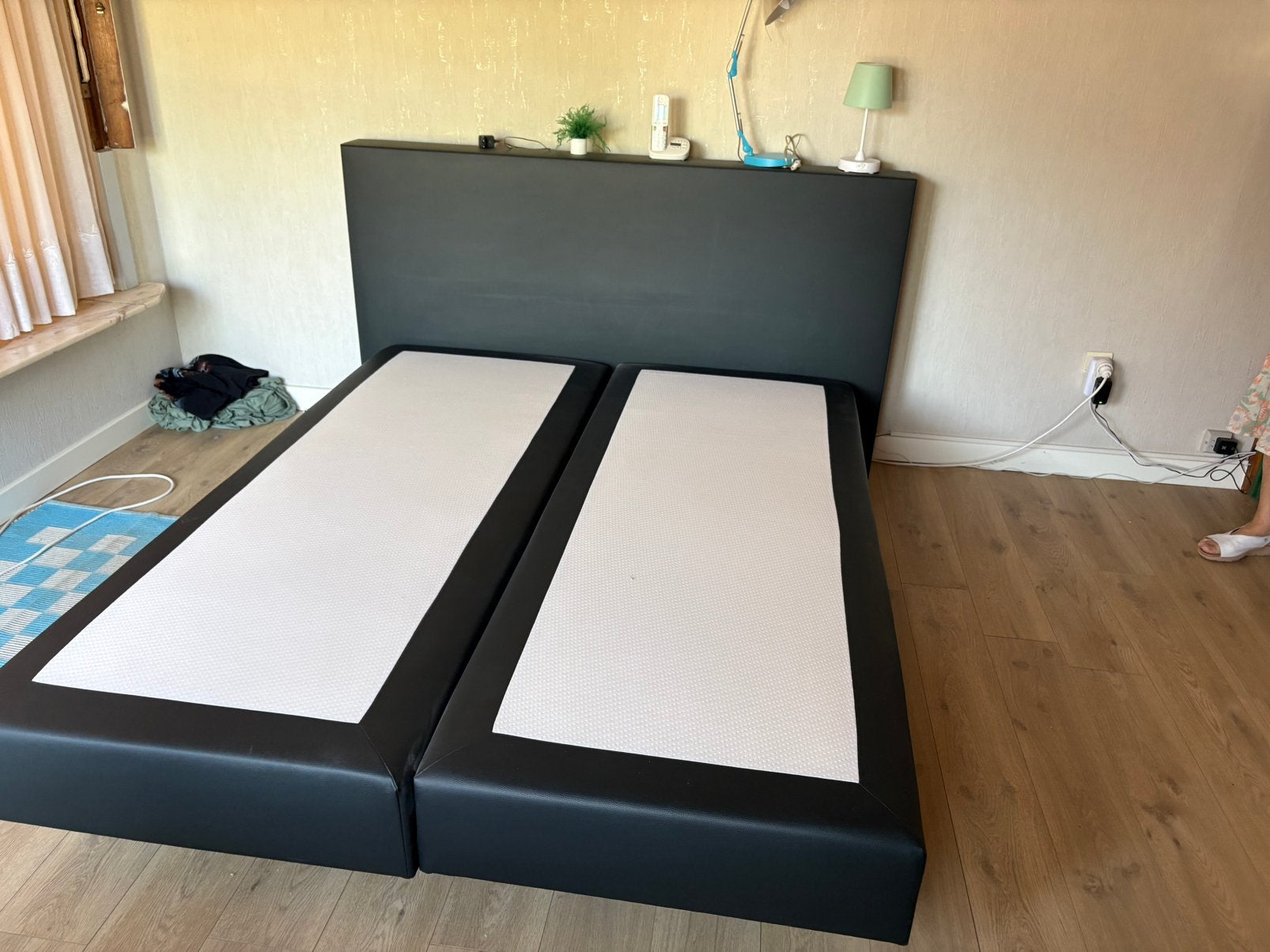 Boxspring, Maison & Meubles, Chambre à coucher | Lits boxsprings, Enlèvement, Comme neuf
