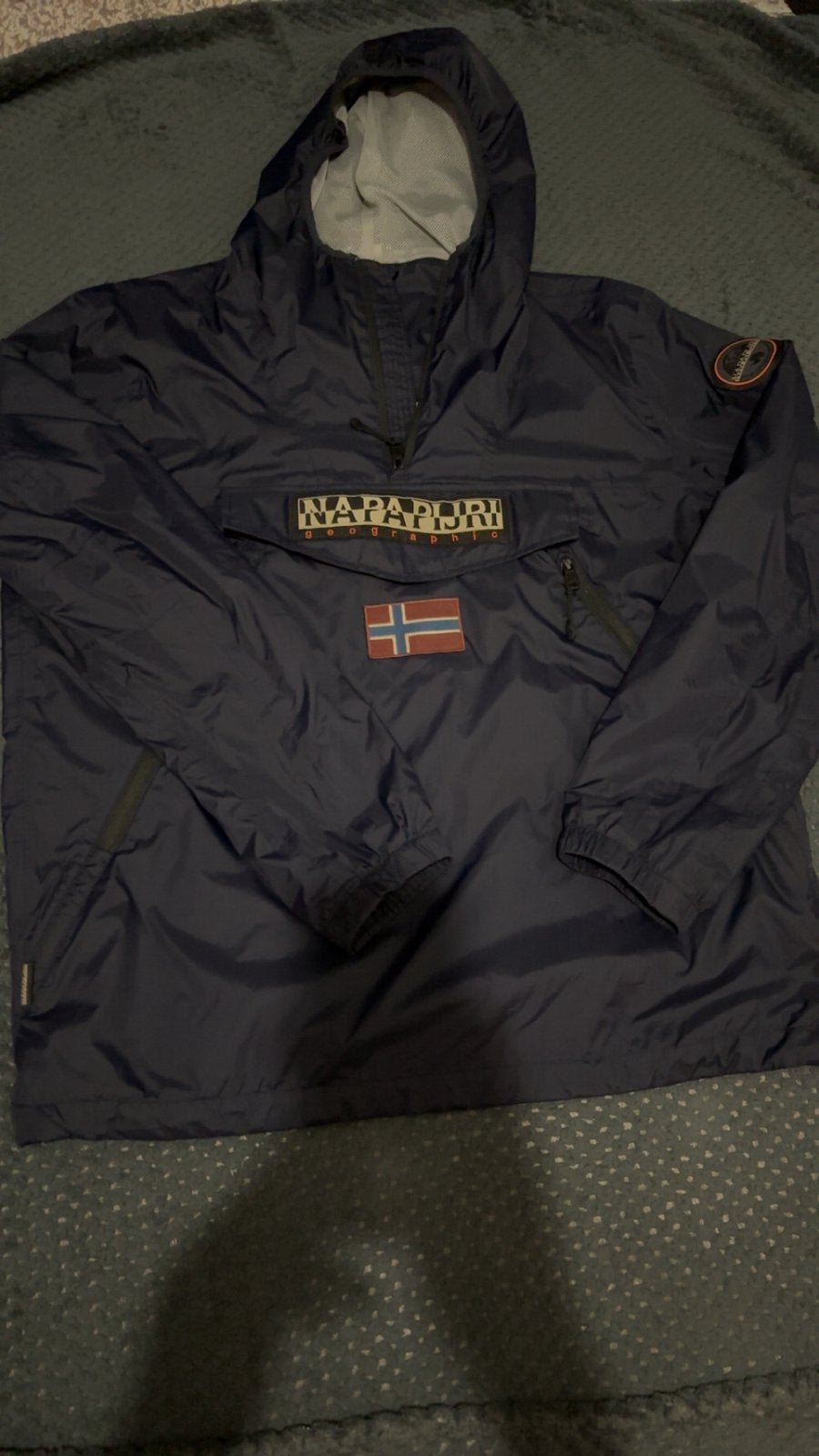 Veste & pull napapijri, Enlèvement, Comme neuf, Autres tailles, Bleu