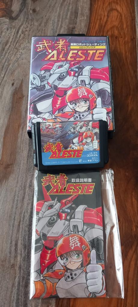 Musha Aleste Sega Megadrive Genesis Mega Drive Shoot Jap, Games en Spelcomputers, Games | Sega, Ophalen of Verzenden