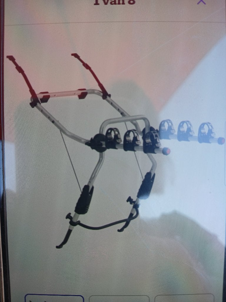 Fietsendrager Thule clip on, Ophalen, 3 fietsen of meer, Gebruikt, Achterklepdrager