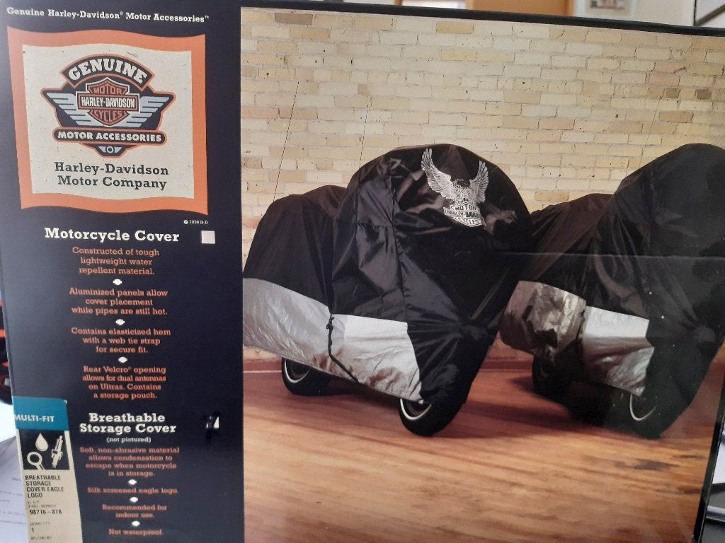 bâche pour moto Harley Davidson, Motos, Accessoires | Autre, Comme neuf, Enlèvement