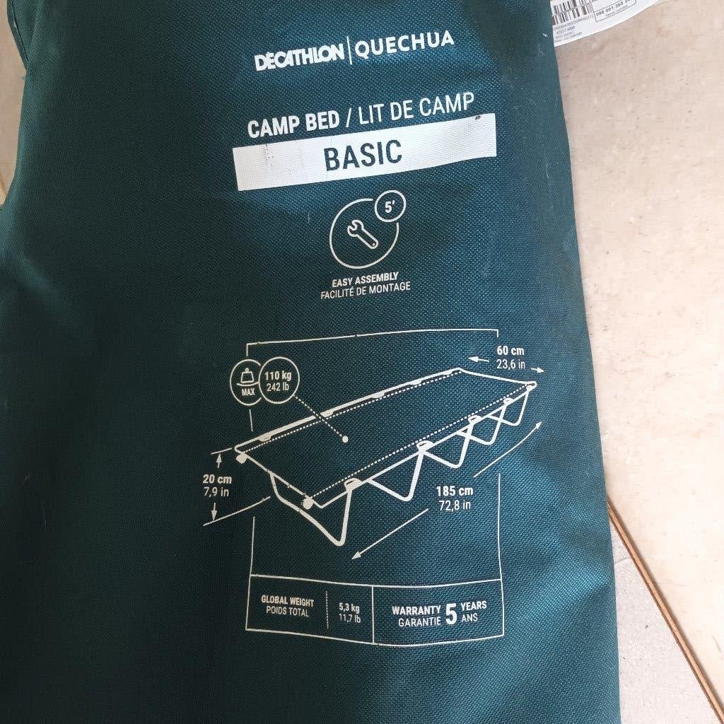 veldbed / kampeerbed, Ophalen, Zo goed als nieuw, Campingmeubel-accessoire