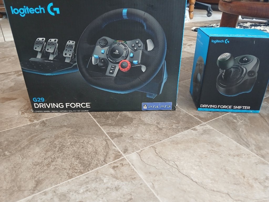 Logiteck g29 + versnellingsbak, Computers en Software, Ophalen, Zo goed als nieuw, Logitech