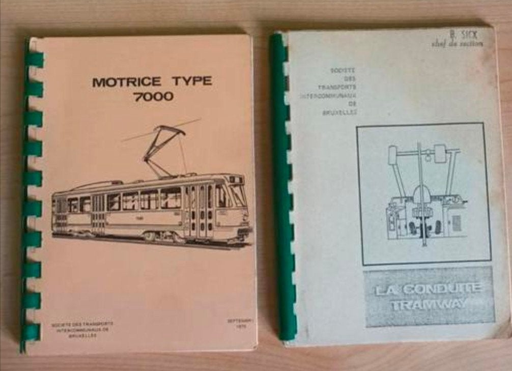 Motrice type 7000 manuel de conduite et mode emploi, Collections, Enlèvement ou Envoi