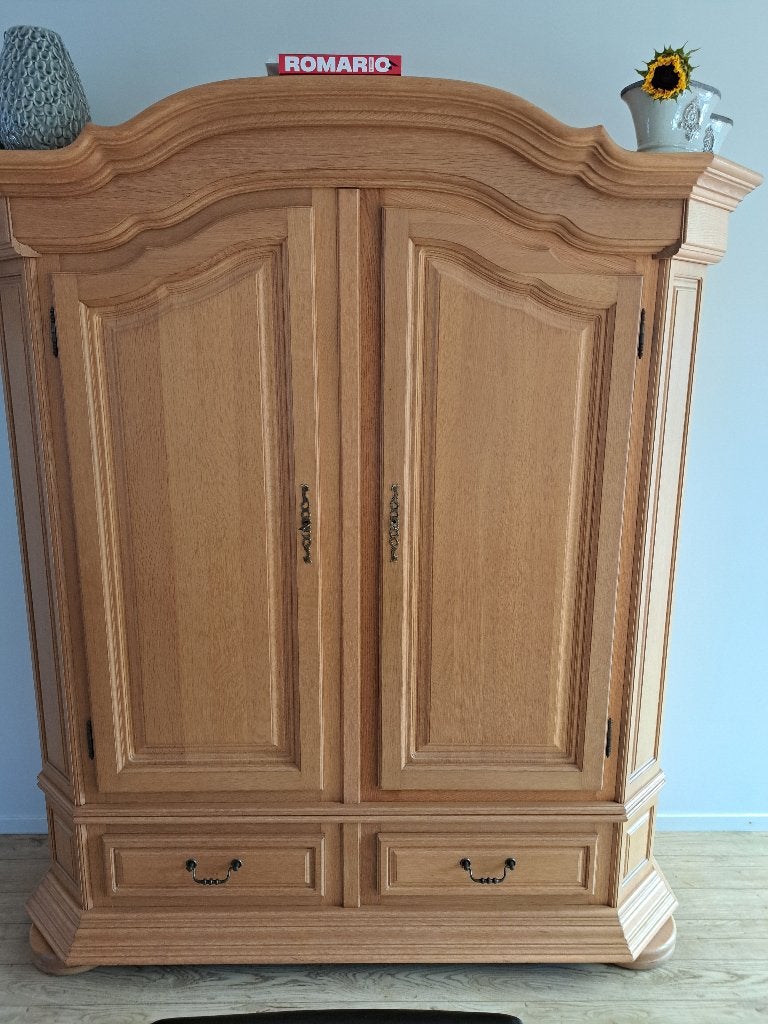 kast licht eiken, Ophalen, Zo goed als nieuw, Eikenhout, Met lade(s)