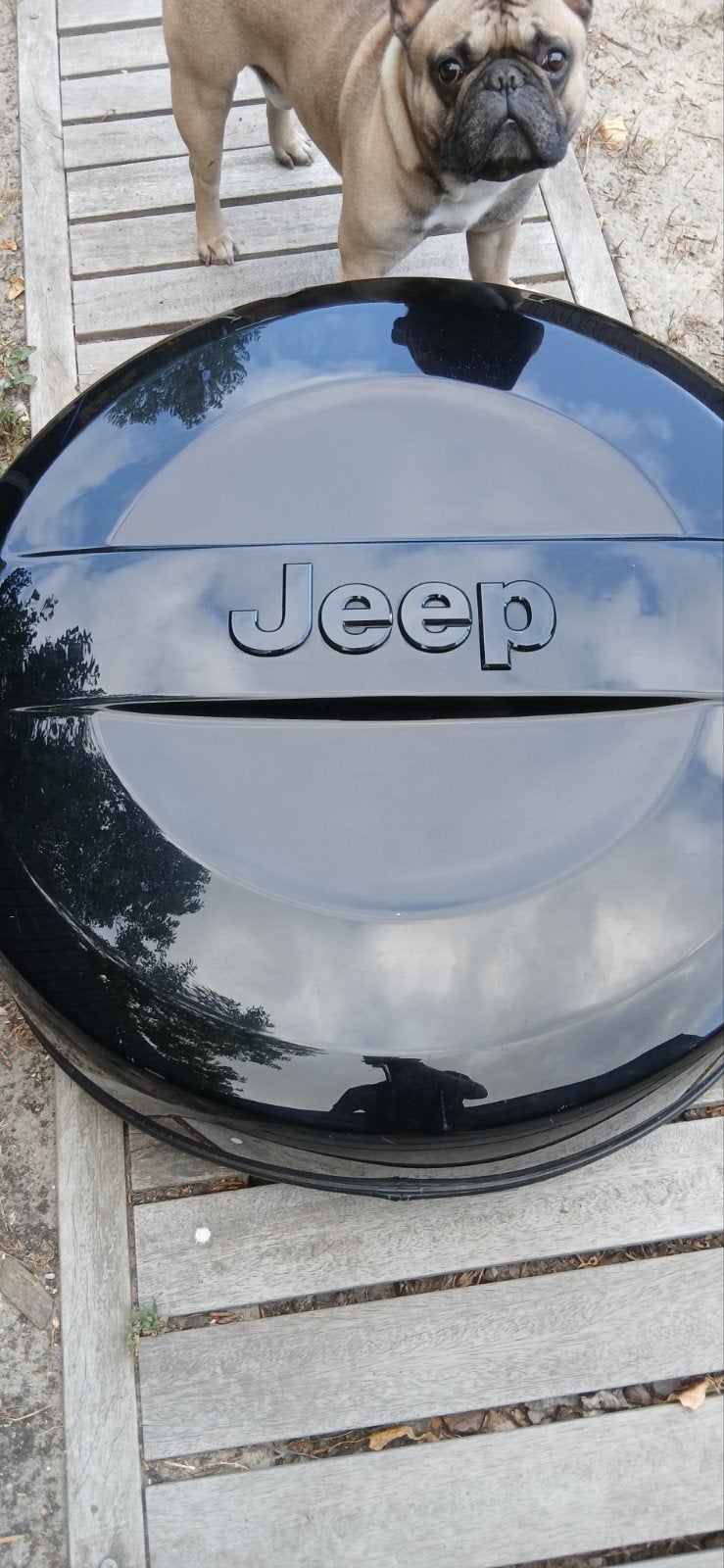 Cover reservewiel jeep wrangler jk, Auto's, Particulier, Te koop, Wrangler