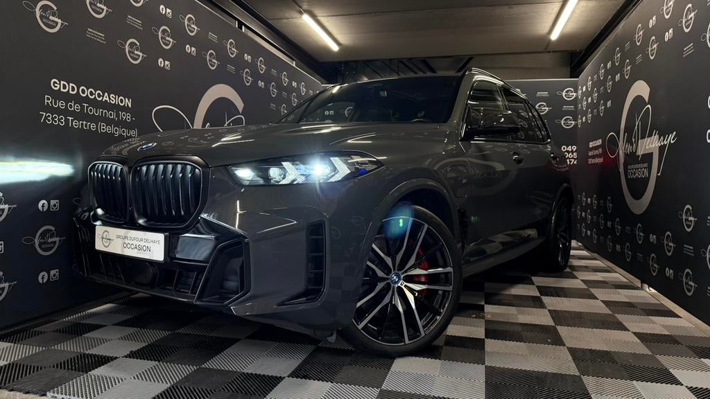 BMW X5 xDrive50e, Cuir, Entreprise, Entretenue par le concessionnaire, Noir