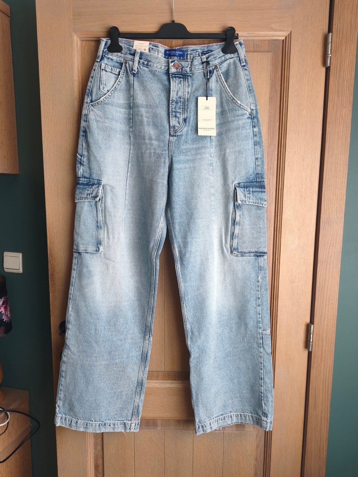 Nieuwe jeans van Scotch&Soda, W: 30. NP: 150€, Neuf, Enlèvement ou Envoi, Scotch & Soda, Bleu