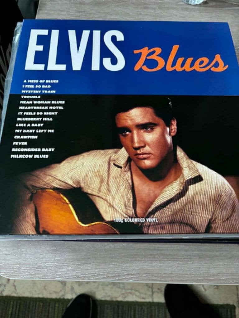 Elvis lp, Blues, Not now music label on blue vinyl. 15 euro, LP, Ophalen of Verzenden, 12 inch, Nieuw in verpakking