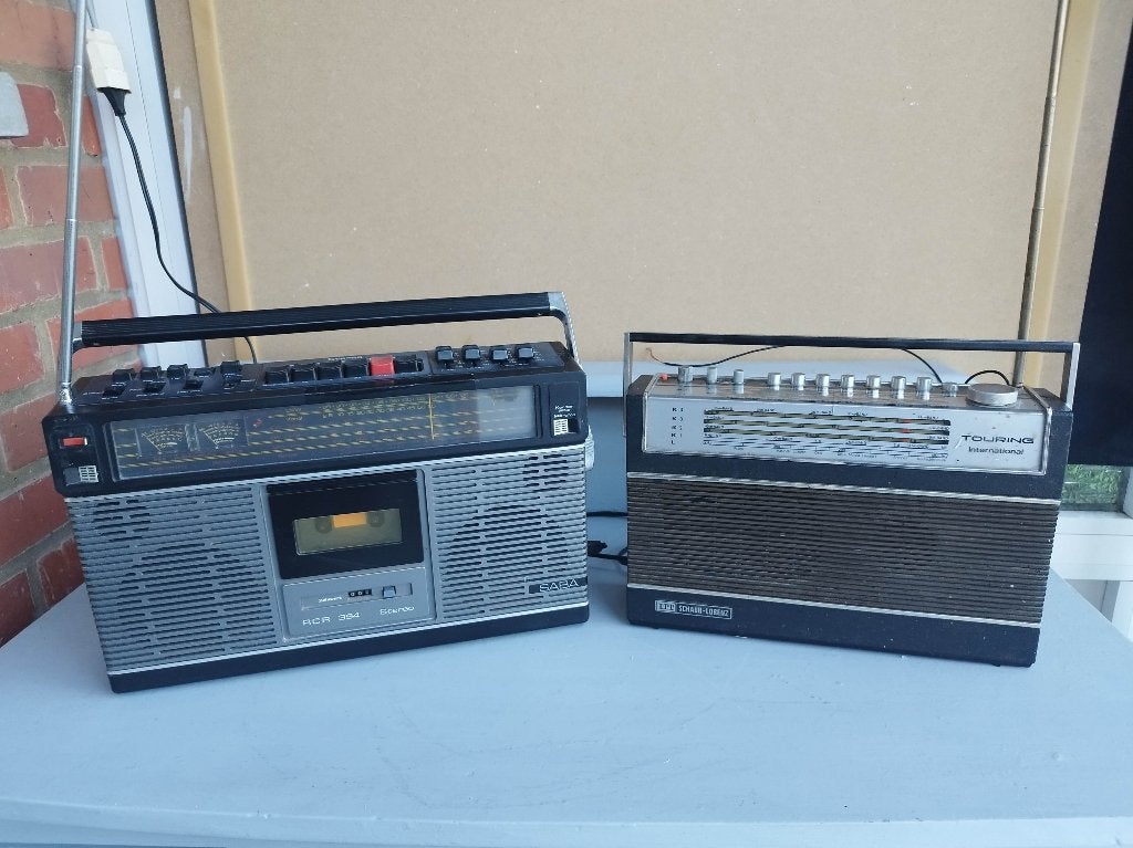 SABA RCR 394 & ITT Schaub-Lorenz Touring-radio's, Ophalen, Gebruikt, Radio