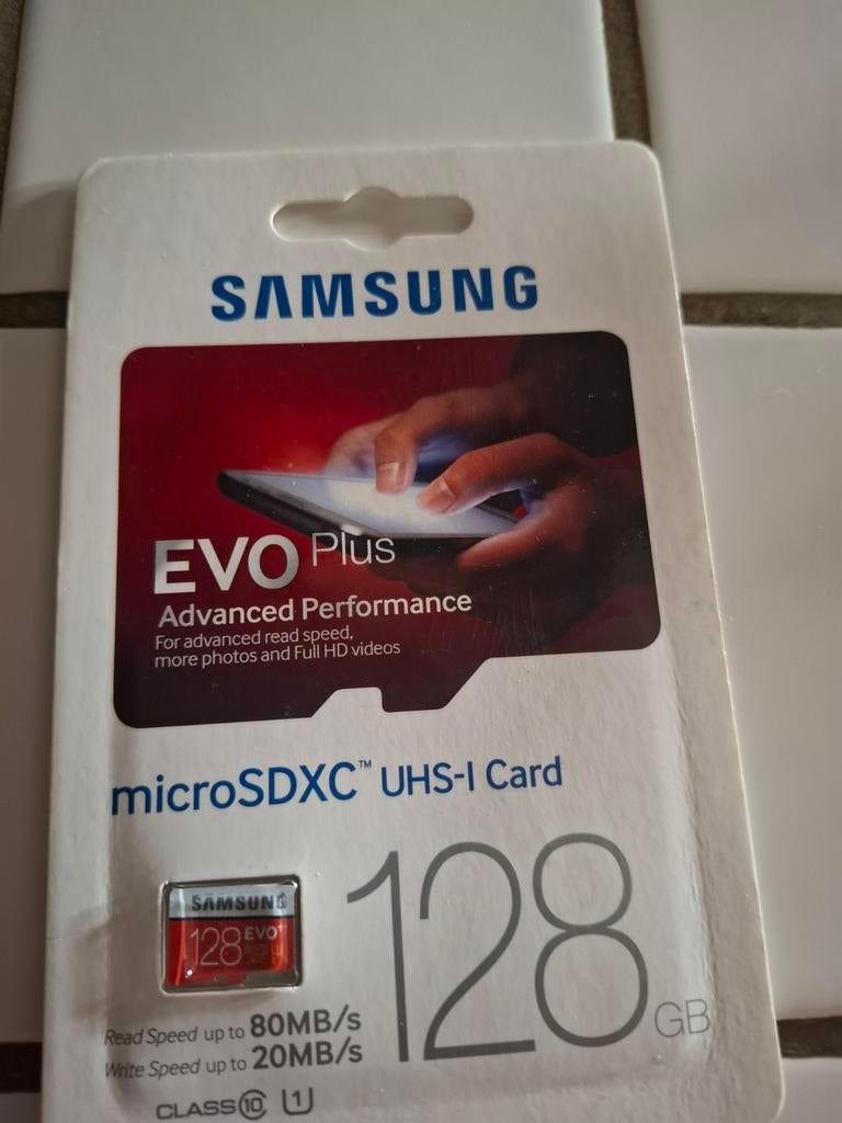 Samsung EVO Plus MicroSD Card, Ophalen of Verzenden, MicroSD, Samsung, 128 GB