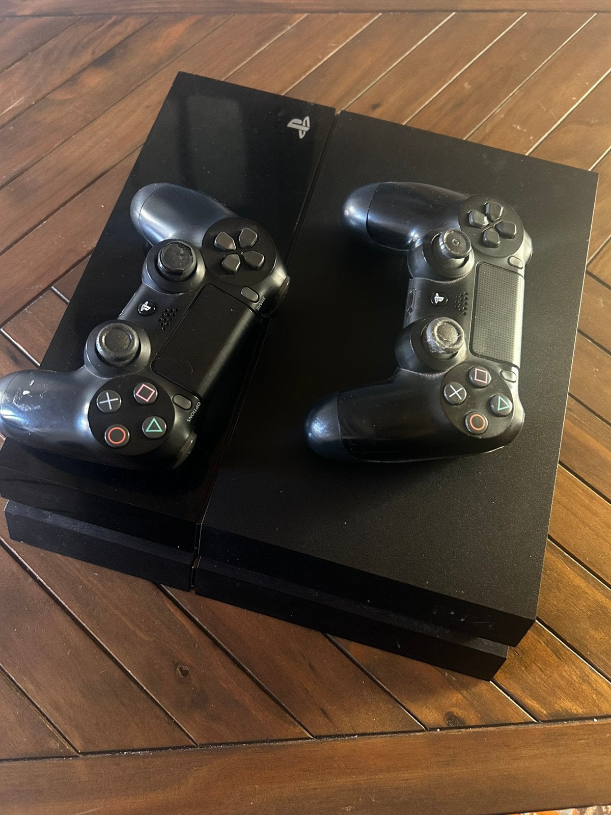 Playstation 4 met spelletjes 2 controllers, Ophalen, Zo goed als nieuw