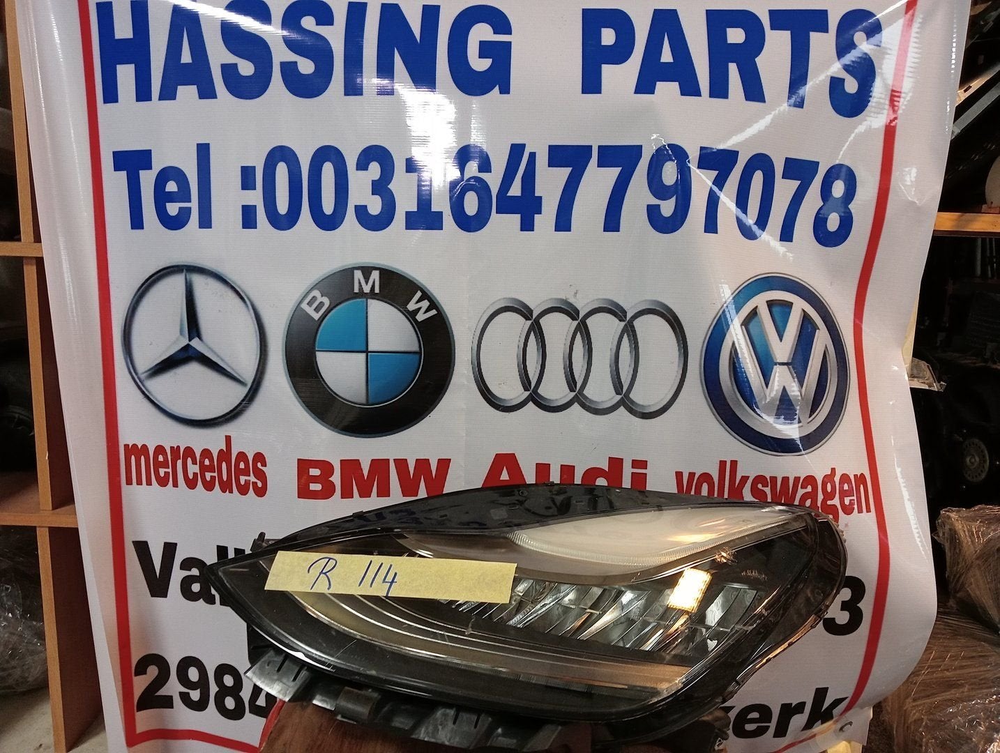 TESLA MODEL 3  Koplamp Links  F00HTE701509, -, Utilisé, Autres marques automobiles, -