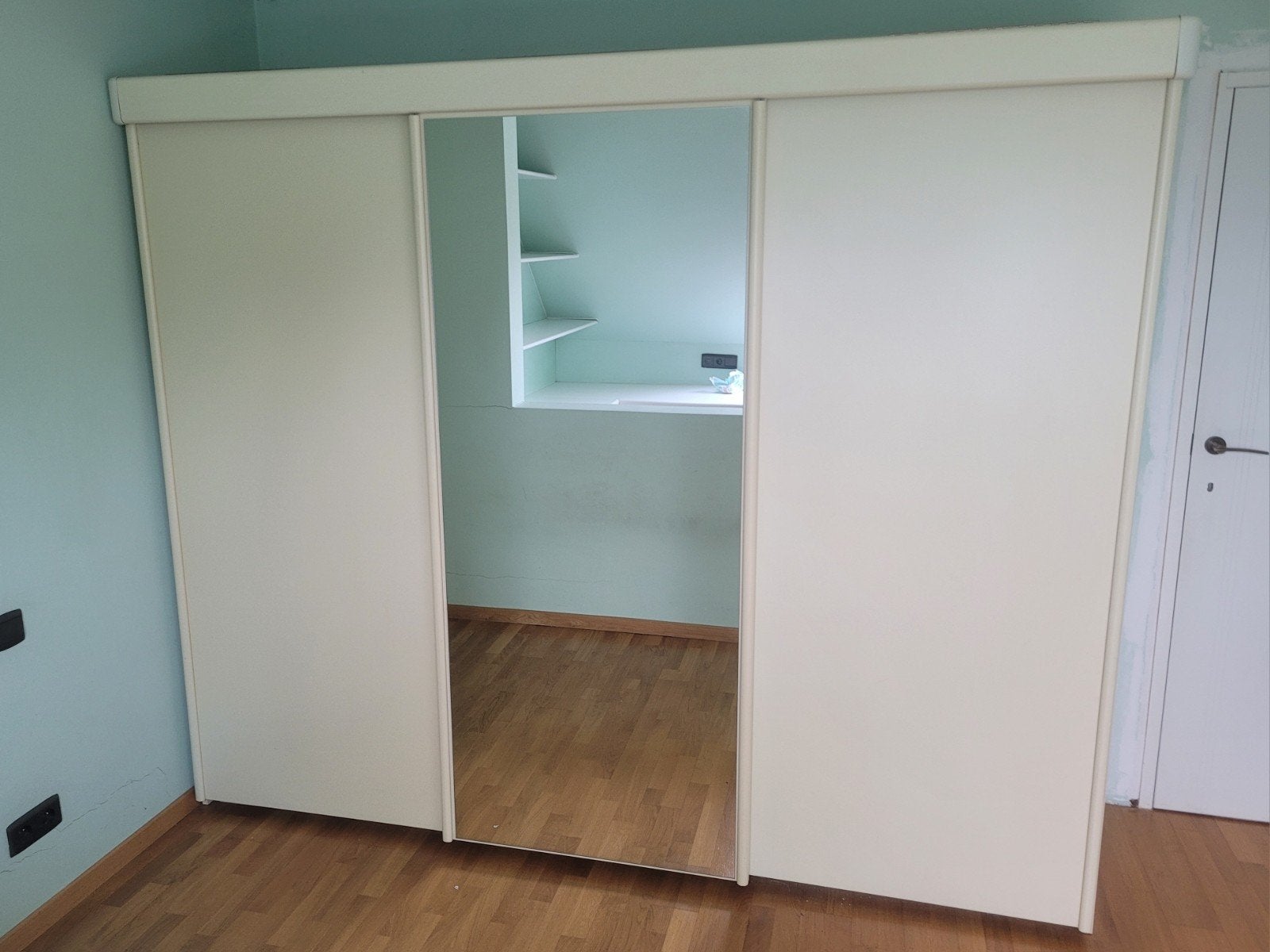Armoire robuste de 2,5 m x 2,08 m x 70 cm avec miroir, Maison & Meubles, 200 cm ou plus, Enlèvement, Utilisé, 200 cm ou plus