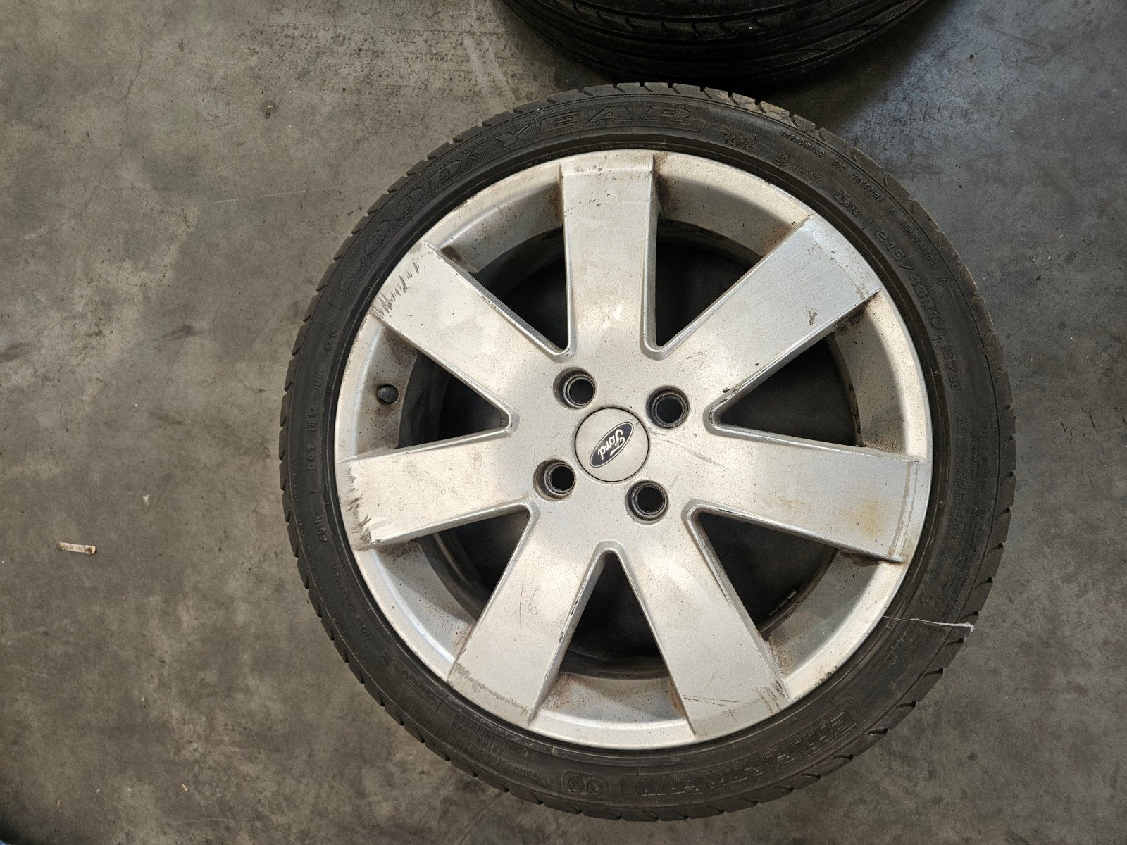 Ford duval velgen 17 inch, Ophalen, 17 inch, Velg(en)