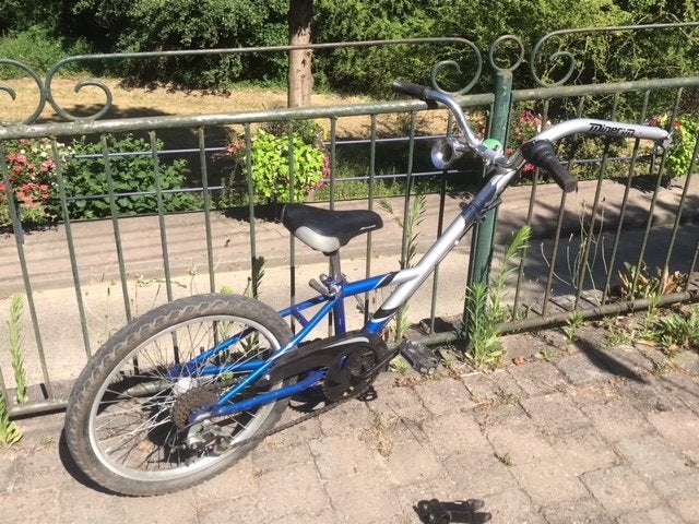 Volgfiets, Fietsen en Brommers, Fietsen | Kinderfietsjes, Gebruikt, 20 inch of meer, Velgrem, Ophalen
