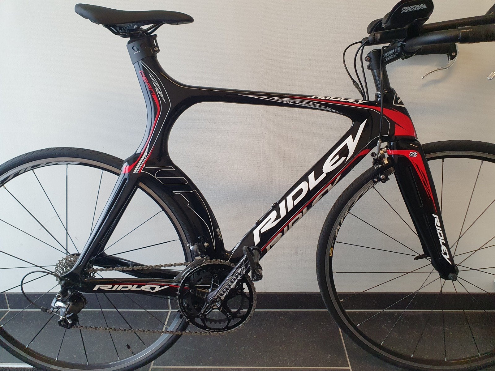 Ridley Dean Medium + tacx rollen + 2 banden, Ophalen