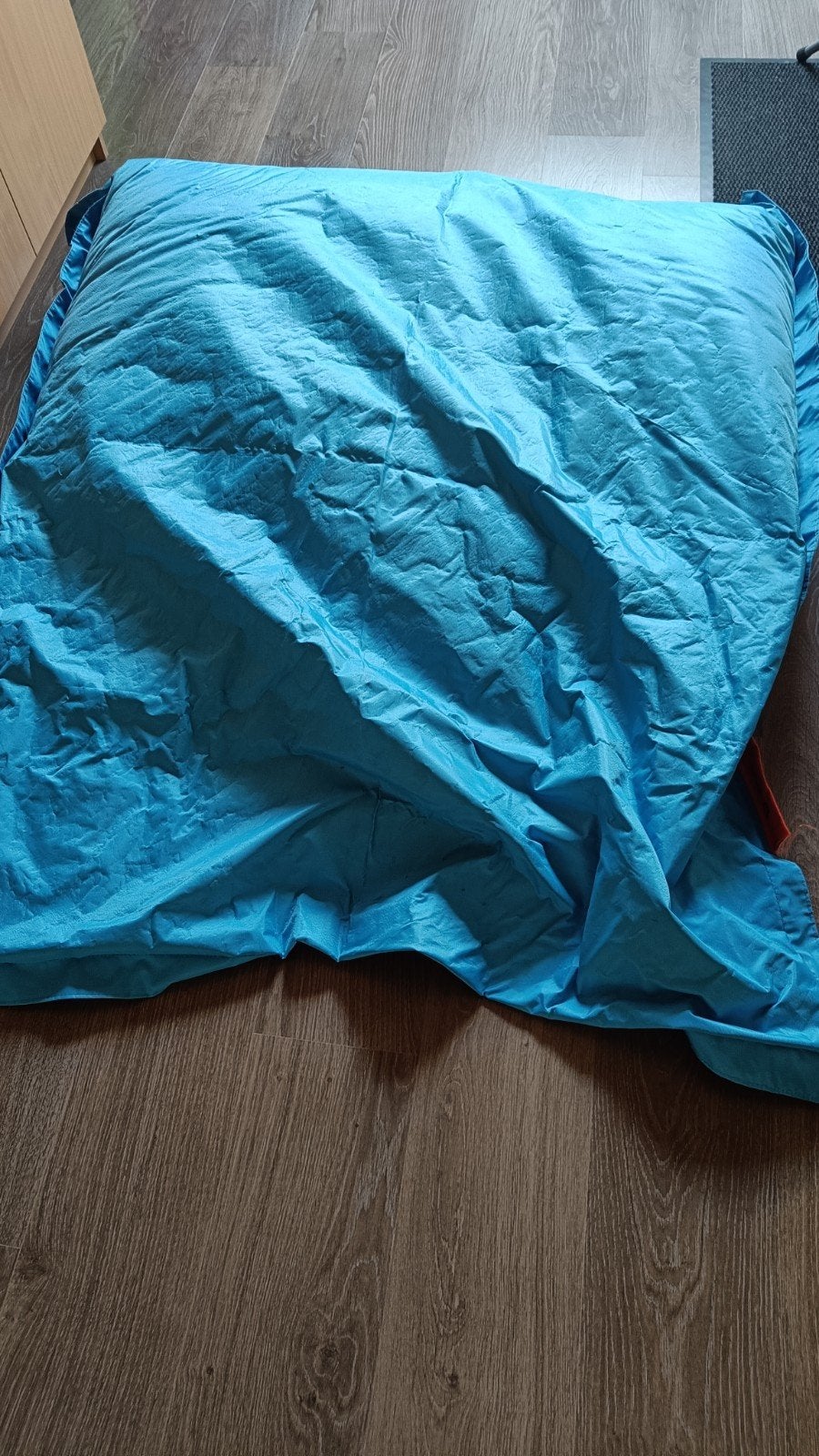 Blauwe zitzak,in zeer perfecte staat. Ideaal voor kinderen., Ophalen, Zitzak
