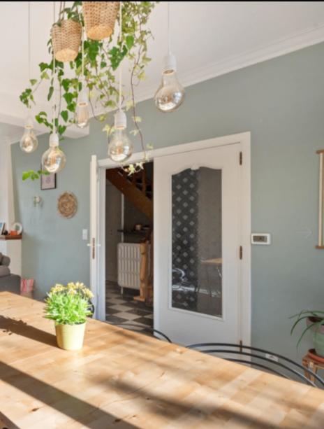 Dubbele binnendeur met glas, Ophalen, 120 cm of meer, Binnendeur, Zo goed als nieuw