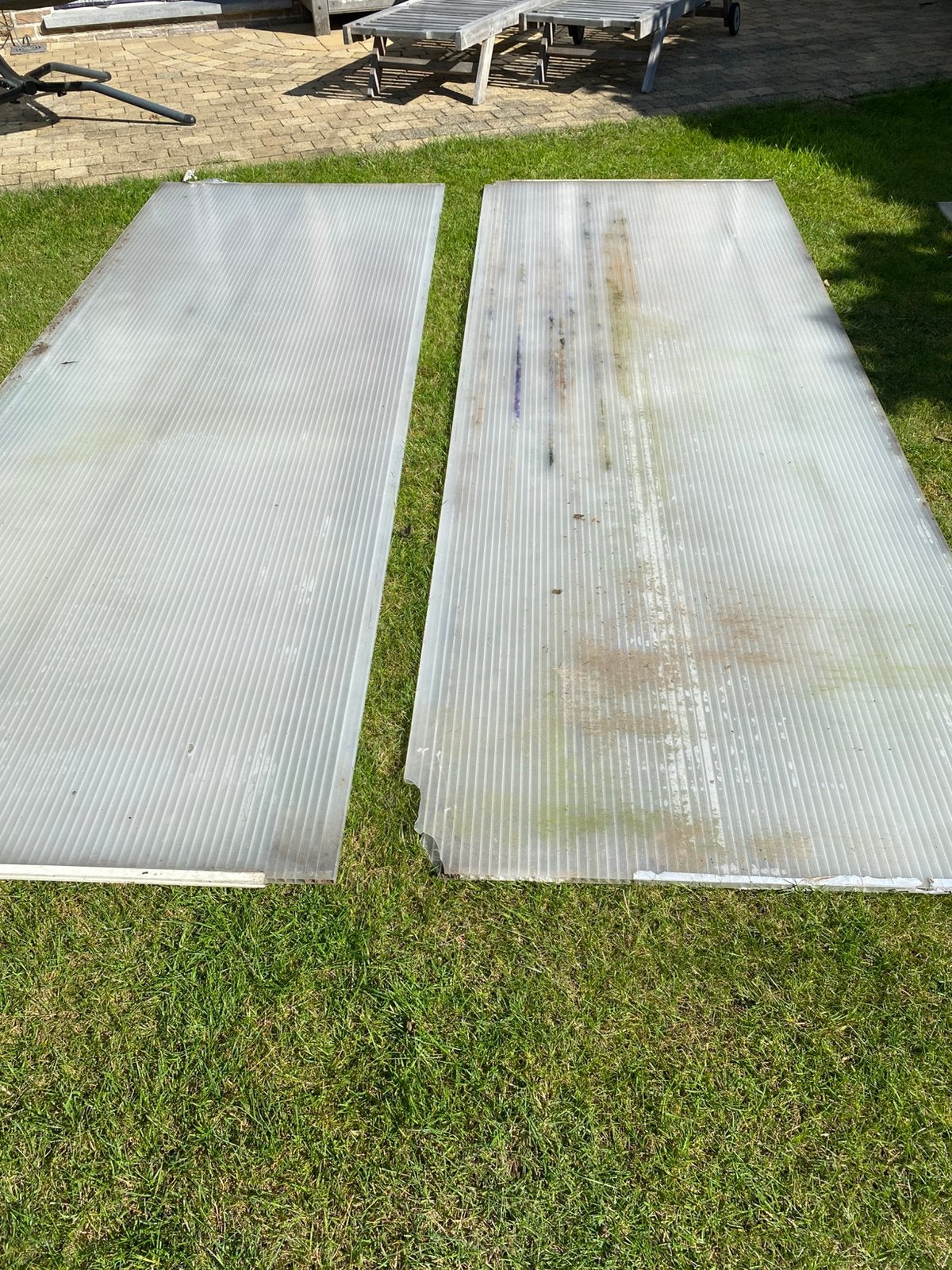 Plaques en polycarbonate, Bricolage & Construction, Enlèvement, Utilisé