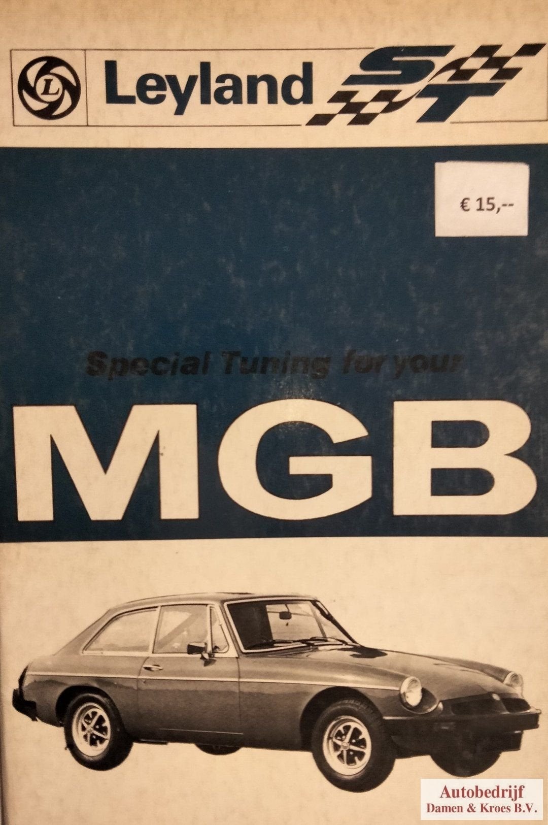 Handboek MG MGB Tourer and GT Special Tuning AKD4034L (Engel, Auto diversen, Handleidingen en Instructieboekjes, Ophalen of Verzenden