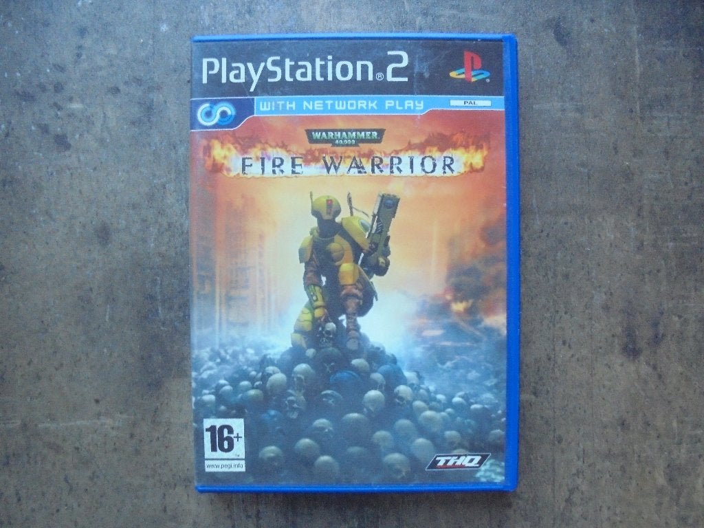 Warhammer 40,000 Fire Warrior voor PS2 (zie foto's), Consoles de jeu & Jeux vidéo, Shooter, Enlèvement ou Envoi, 1 joueur, À partir de 16 ans