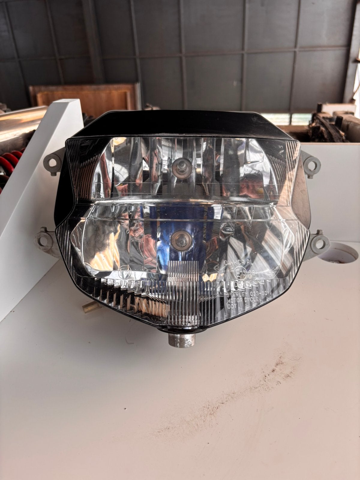 Voorlicht Honda Blackbird, Ophalen, Gebruikt