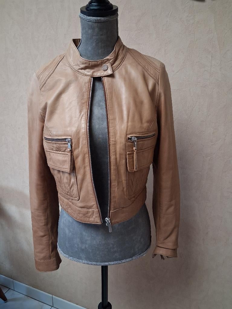Cardigan, Enlèvement ou Envoi, Taille 36 (S), Comme neuf, Brun
