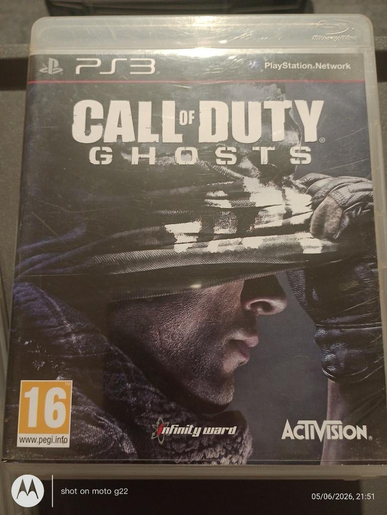 Call of Duty: Ghosts, PS3, Games en Spelcomputers, Games | Sony PlayStation 3, Ophalen, Overige genres, Vanaf 18 jaar