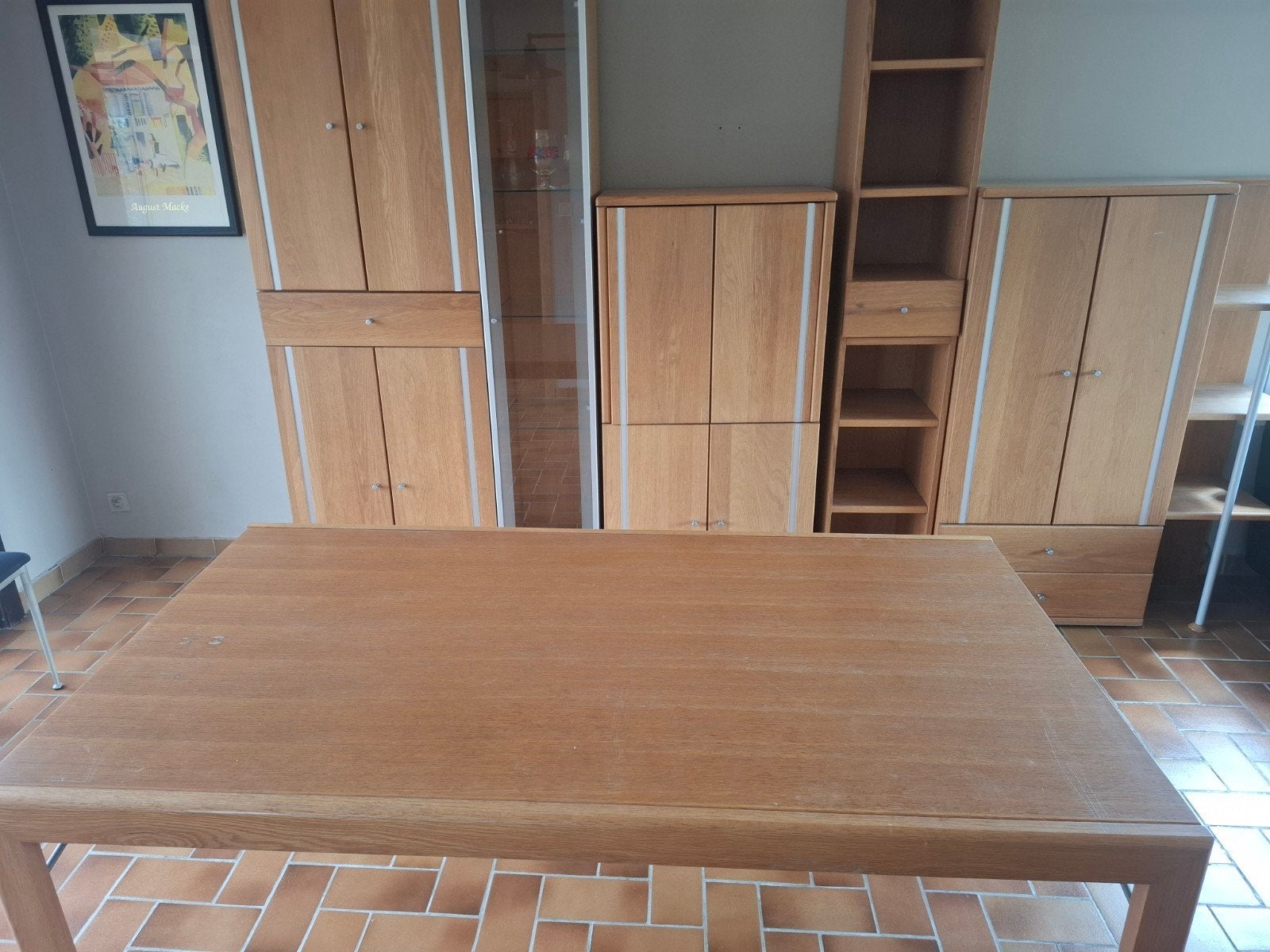 Uittrekbare living tafel 8 personen, Huis en Inrichting, Ophalen