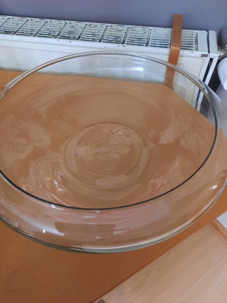 Grande vasque en verre, Maison & Meubles, Enlèvement, Utilisé, Verre