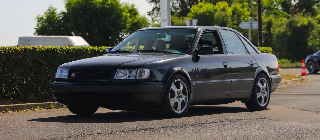 Audi 100 S4 2.2 20v Turbo, Auto's, Audi, Particulier, 4x4, ABS, Boordcomputer, Benzine, Berline, 4 deurs, Handgeschakeld, Blauw