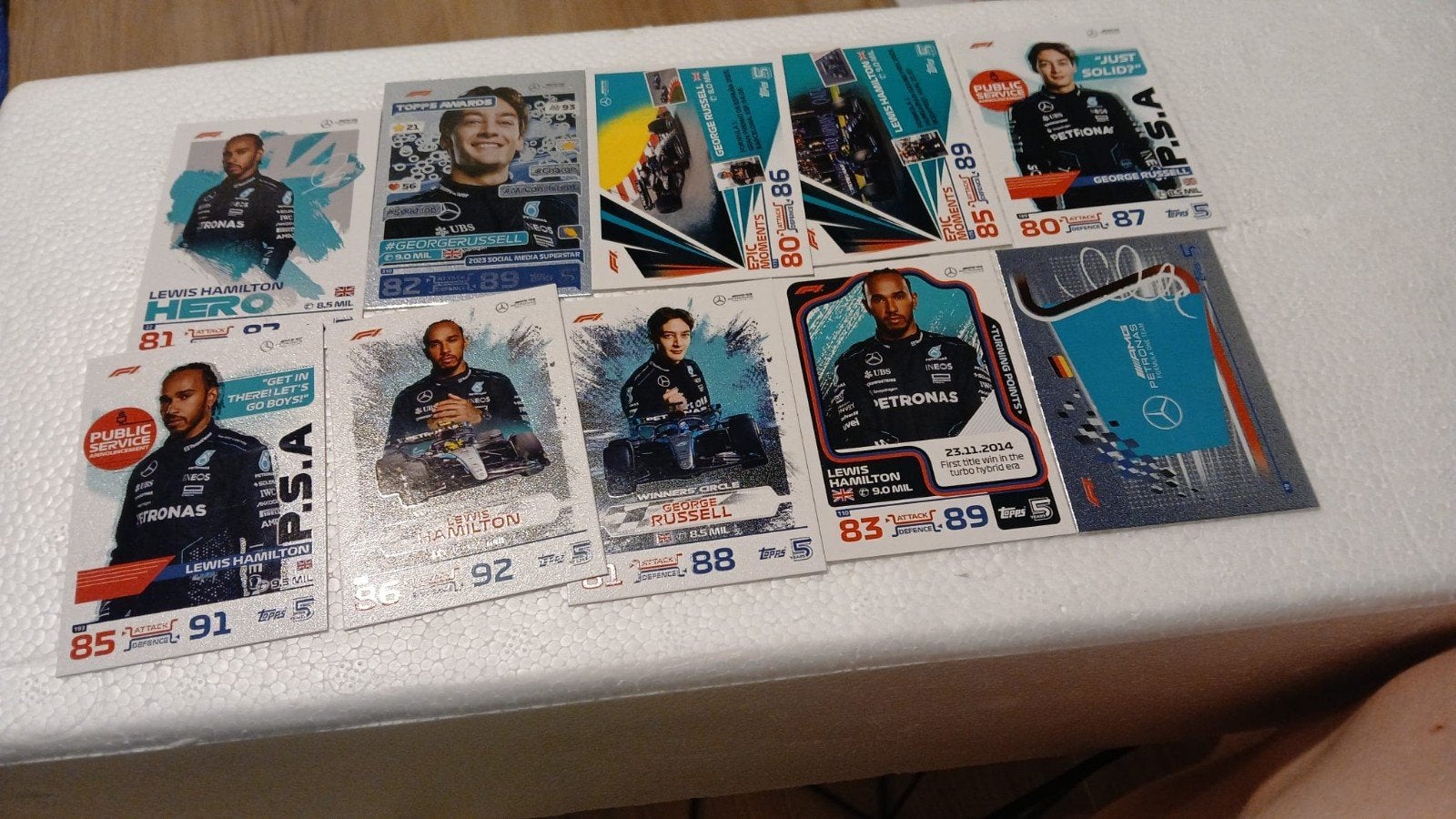 f1 kaartjes topps 2024, Enlèvement, Comme neuf, Plusieurs images