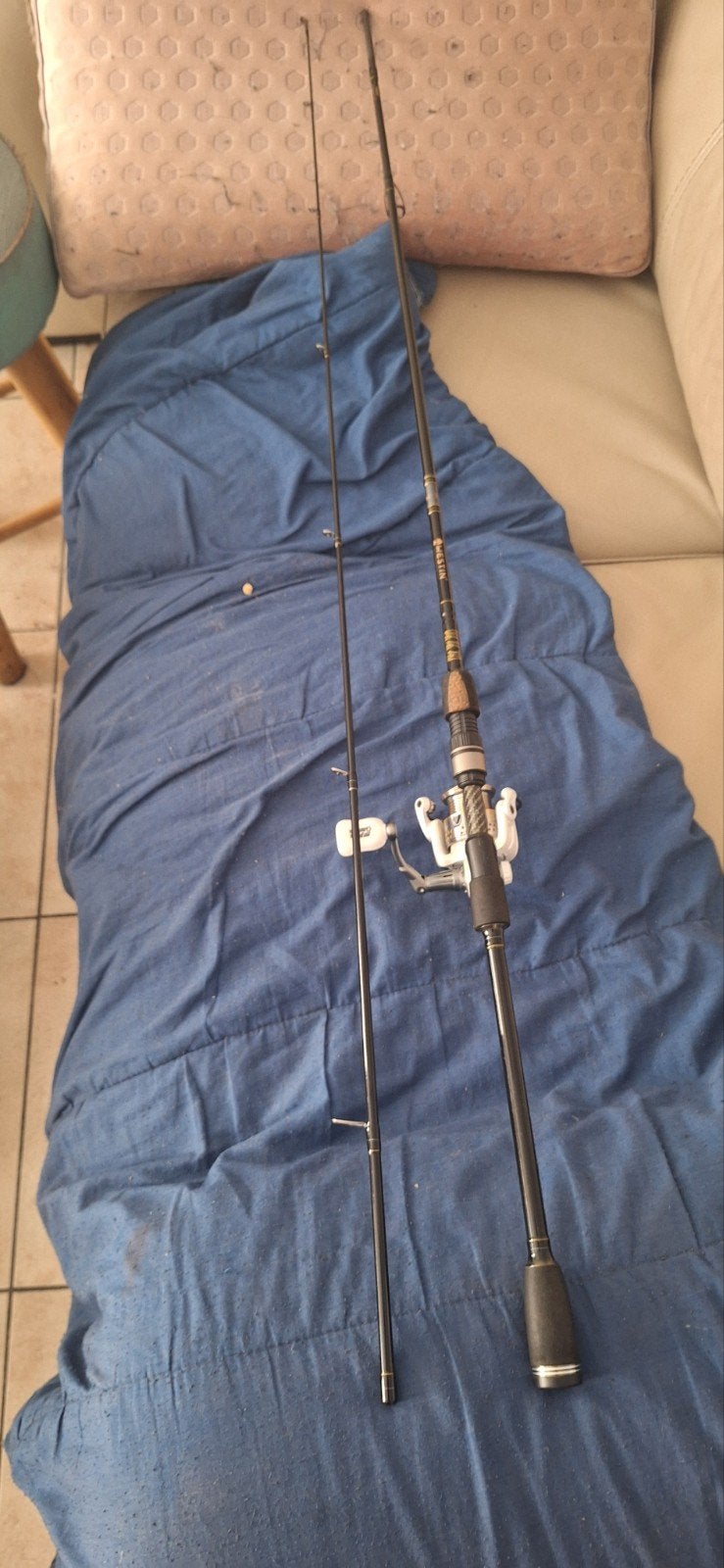 westin w3 ultrastick 210 7-28gr molen abu garcia maxpro 10a, Enlèvement, Comme neuf, Moulinet