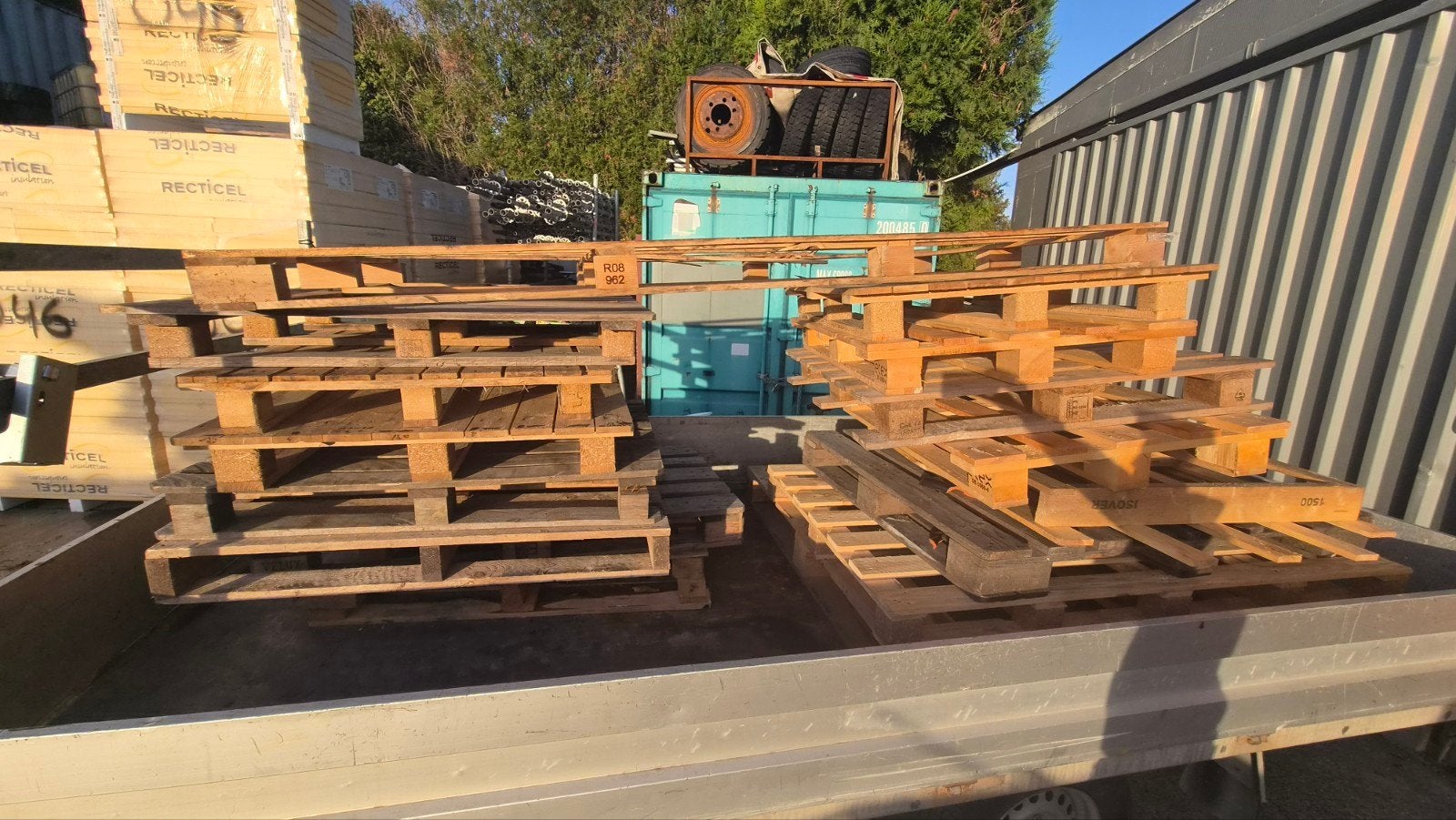 Gratis paletten brandhout, 3 à 6 m³, Enlèvement, Autres essences de bois, Bûches