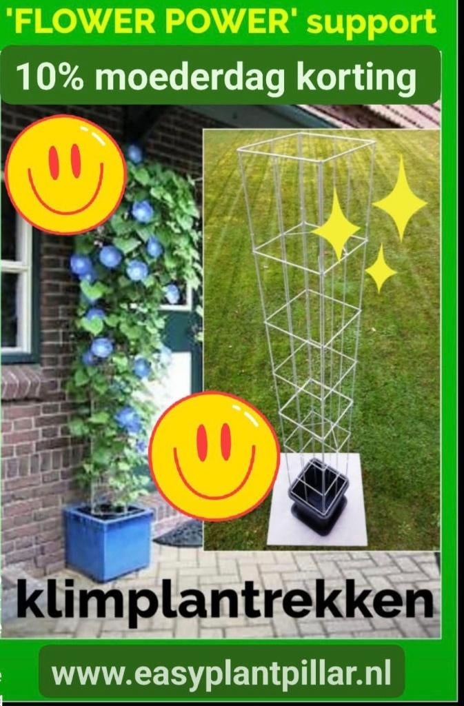 Draadzuilen Plantzuilen Klimrekken draadrek tuinrekken, Ophalen of Verzenden, Nieuw