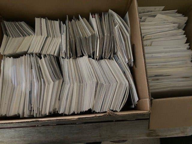 Groot lot bidprentjes, Verzamelen, Bidprentjes en Rouwkaarten, Ophalen, Bidprentje