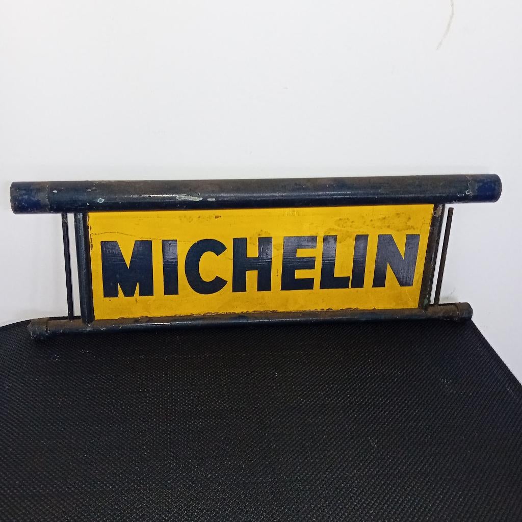 Vintage reclamebord Michelin, Verzamelen, Ophalen of Verzenden, Zo goed als nieuw, Reclamebord