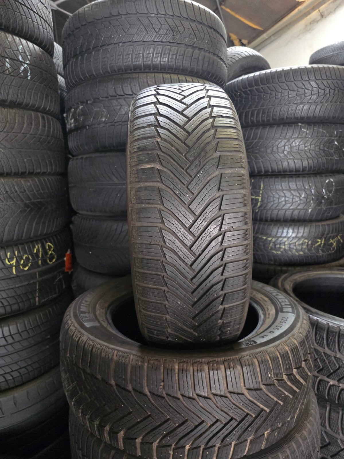 225 55 16 Michelin avec montage et équilibrage, Autos : Pièces & Accessoires, Enlèvement
