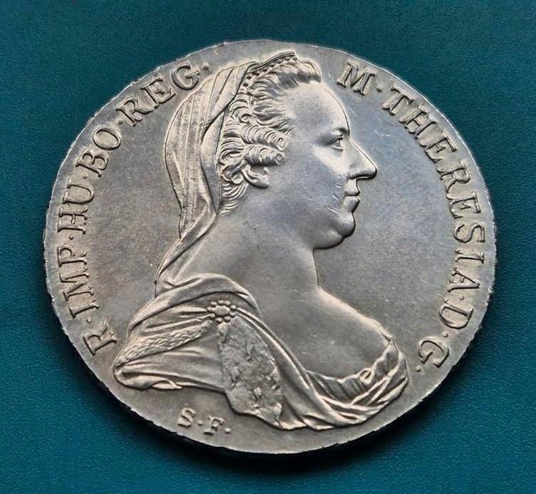 1 Thaler  1780  Maria Theresia, Ophalen of Verzenden, Losse munt