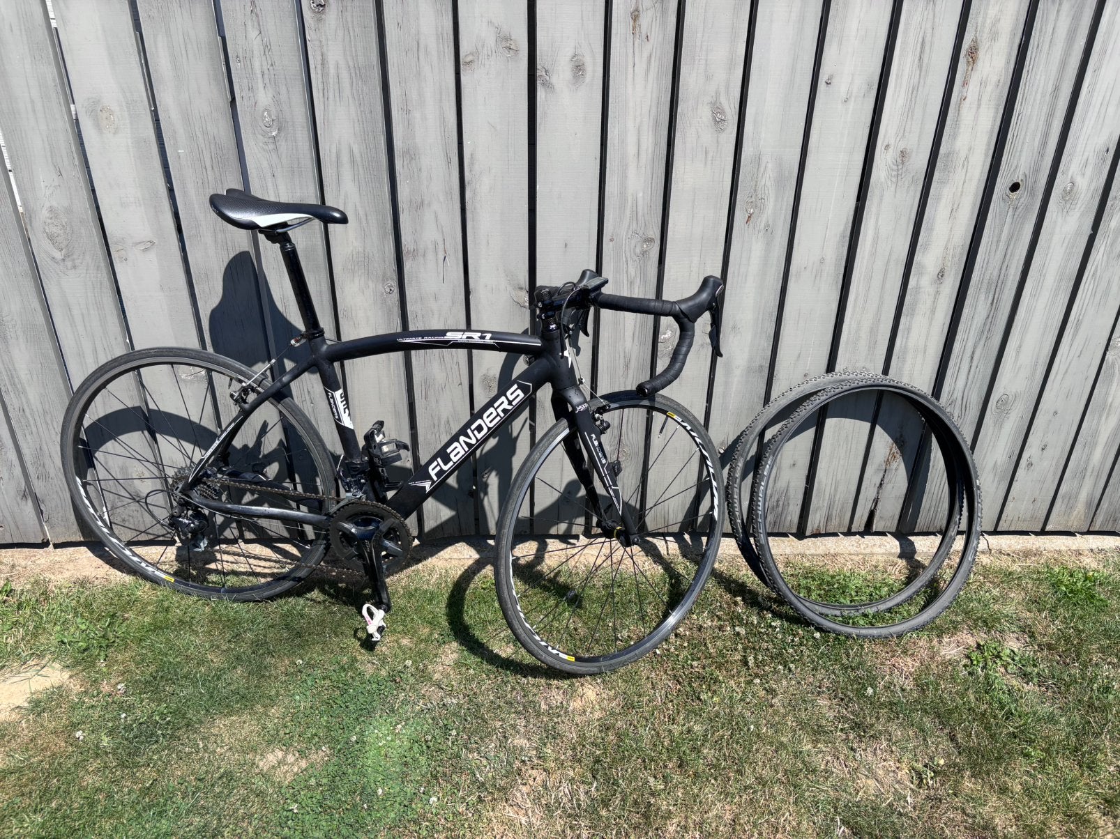 Flanders SR1 Ultimate Racing Shimano 105Mavic + gravelbanden, Fietsen en Brommers, Ophalen, Gebruikt