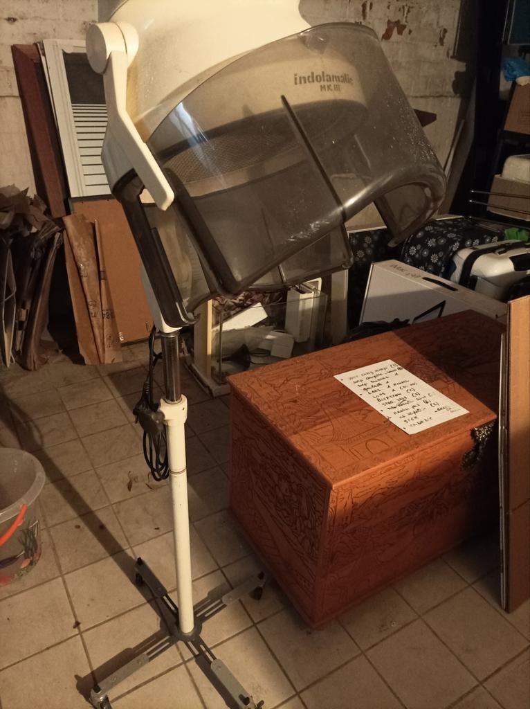 Gratis staander haardroger., Ophalen