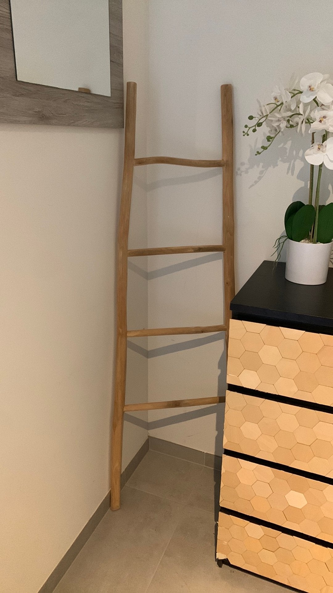 Étagère décorative en bois ou séchoir, Enlèvement, Utilisé