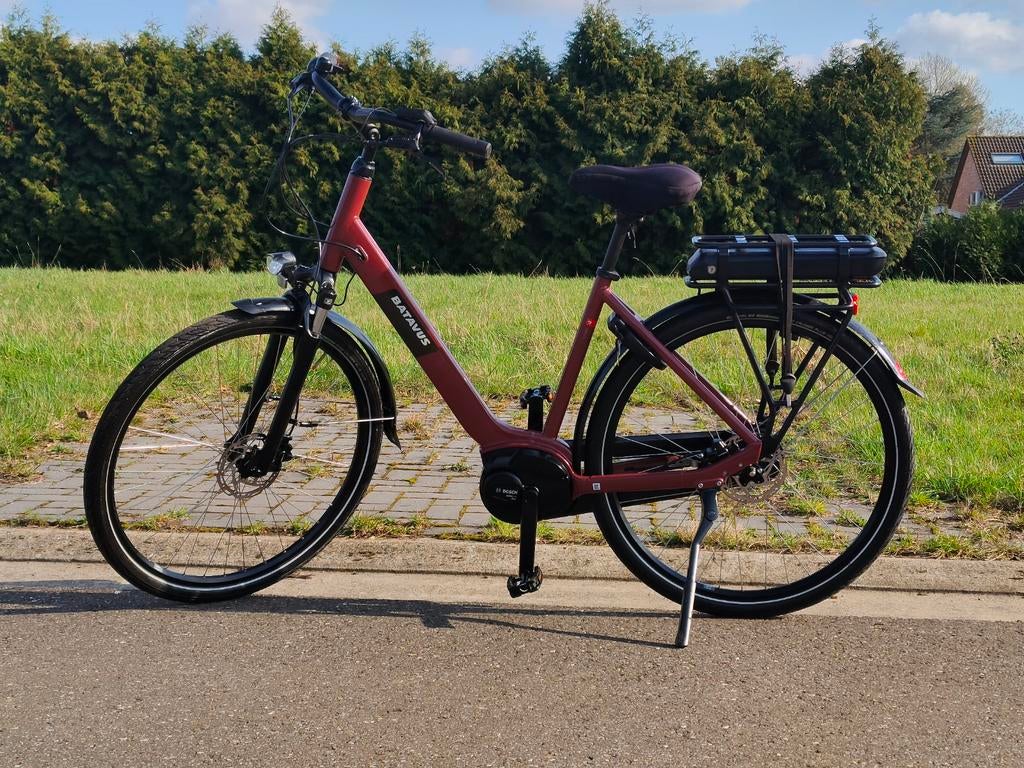 Bavatus Altura E-Go Plus Elektrische Fiets, Fietsen en Brommers, Elektrische fietsen, Zo goed als nieuw, Batavus, 50 km per accu of meer